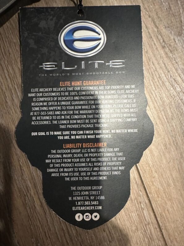 Elite Ritual 35 Graphite Gre - tagpointshop | Buy compound bow online ...