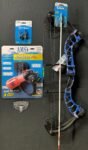 PSE D3 Blue Bowfishing Compound Bow Right Hand AMS Retriever Pro